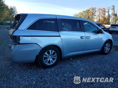 Trzecie zdjęcie samochodu z tyłu: 2014 HONDA ODYSSEY EXL VIN:5FNRL5H61EB063251 - miniatura