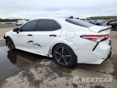 Drugie zdjęcie samochodu z przodu: 2018 TOYOTA CAMRY XSE VIN:4T1B61HK2JU052500 - miniatura