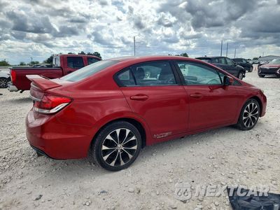 Trzecie zdjęcie samochodu z tyłu: 2013 HONDA CIVIC SI VIN:2HGFB6E59DH704373 - miniatura