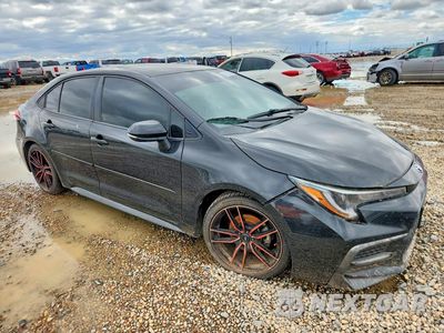 Czwarte zdjęcie samochodu z boku: 2020 TOYOTA COROLLA SE VIN:5YFP4RCE2LP013342 - miniatura