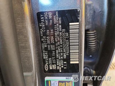 Zdjęcie 13 z 13 samochodu: 2026 HYUNDAI ELANTRA SEL SPORT VIN:KMHLM4DG3TU220578 - miniatura