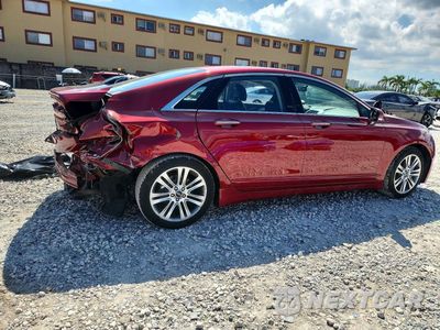 Trzecie zdjęcie samochodu z tyłu: 2014 LINCOLN MKZ HYBRID VIN:3LN6L2LU9ER814257 - miniatura