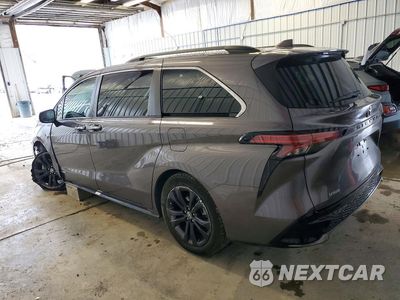 Drugie zdjęcie samochodu z przodu: 2021 TOYOTA SIENNA XSE VIN:5TDDRKEC1MS003904 - miniatura