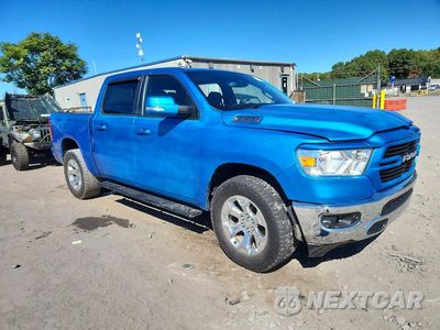 Czwarte zdjęcie samochodu z boku: 2021 RAM 1500 BIG HORN/LONE STAR VIN:1C6SRFFTXMN804132 - miniatura