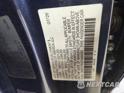 Zdjęcie 12 z 12 samochodu: 2026 HONDA ACCORD SE VIN:1HGCY1F42TA060092 - miniatura