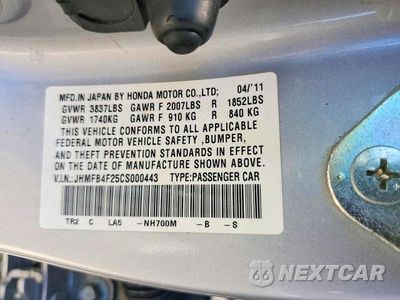 Zdjęcie 13 z 13 samochodu: 2012 HONDA CIVIC HYBRID VIN:JHMFB4F25CS000443 - miniatura