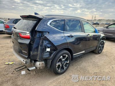 Trzecie zdjęcie samochodu z tyłu: 2017 HONDA CR-V TOURING VIN:7FARW1H96HE022617 - miniatura