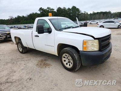 Czwarte zdjęcie samochodu z boku: 2007 CHEVROLET SILVERADO C1500 VIN:1GCEC14077E575092 - miniatura