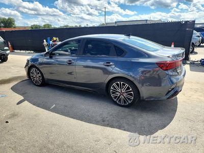 Drugie zdjęcie samochodu z przodu: 2022 KIA FORTE GT VIN:3KPF44AC6NE443380 - miniatura