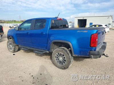 Drugie zdjęcie samochodu z przodu: 2022 CHEVROLET COLORADO ZR2 VIN:1GCGTEENXN1325019 - miniatura