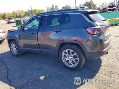 Drugie zdjęcie samochodu z przodu: 2024 JEEP COMPASS LATITUDE LUX VIN:3C4NJDFN4RT580527 - miniatura