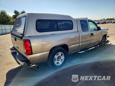 Trzecie zdjęcie samochodu z tyłu: 2006 CHEVROLET SILVERADO C1500 VIN:1GCEC19Z36Z270543 - miniatura