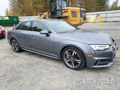 Czwarte zdjęcie samochodu z boku: 2017 AUDI A4 PREMIUM PLUS VIN:WAUENAF49HN065822 - miniatura