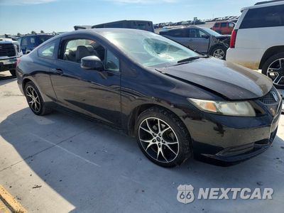 Czwarte zdjęcie samochodu z boku: 2013 HONDA CIVIC LX VIN:2HGFG3B56DH511523 - miniatura