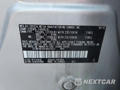 Zdjęcie 13 z 13 samochodu: 2015 TOYOTA RAV4 LIMITED VIN:2T3DFREVXFW401021 - miniatura