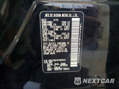 Zdjęcie 13 z 13 samochodu: 2015 INFINITI QX80 BASE VIN:JN8AZ2NE6F9085543 - miniatura