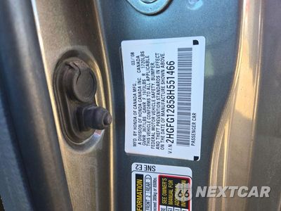 Zdjęcie 12 z 12 samochodu: 2008 HONDA CIVIC EX VIN:2HGFG12858H551466 - miniatura