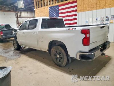 Drugie zdjęcie samochodu z przodu: 2020 CHEVROLET SILVERADO K1500 LT VIN:1GCUYDED0LZ151952 - miniatura