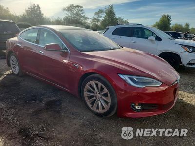 Czwarte zdjęcie samochodu z boku: 2018 TESLA MODEL S VIN:5YJSA1E24JF245232 - miniatura