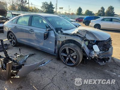 Czwarte zdjęcie samochodu z boku: 2023 HONDA ACCORD HYBRID SPORT VIN:1HGCY2F52PA006764 - miniatura