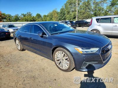 Czwarte zdjęcie samochodu z boku: 2019 AUDI A7 PREMIUM PLUS VIN:WAUR2AF28KN060482 - miniatura
