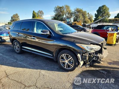Czwarte zdjęcie samochodu z boku: 2019 INFINITI QX60 PURE VIN:5N1DL0MN2KC560632 - miniatura