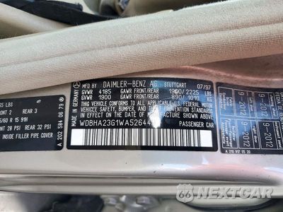 Zdjęcie 12 z 12 samochodu: 1998 MERCEDES-BENZ C 230 VIN:WDBHA23G1WA526448 - miniatura