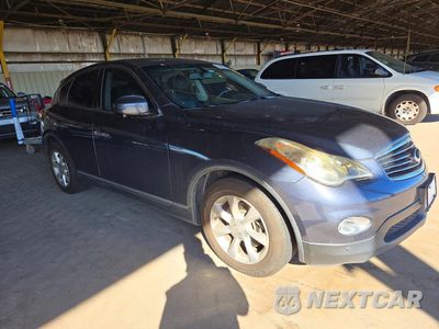 Czwarte zdjęcie samochodu z boku: 2010 INFINITI EX35 BASE VIN:JN1AJ0HP5AM701892 - miniatura