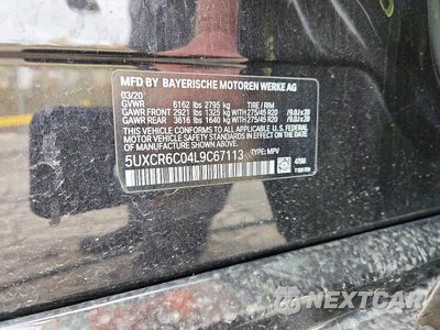 Zdjęcie 13 z 13 samochodu: 2020 BMW X5 XDRIVE40I VIN:5UXCR6C04L9C67113 - miniatura