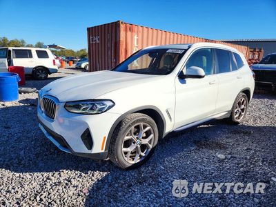 2022 BMW X3 XDRIVE30I 5UX53DP08N9J91386 - główne zdjęcie licytacji z USA - miniatura
