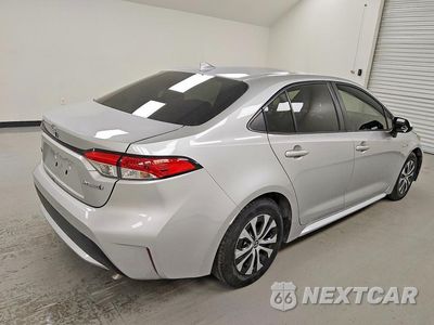 Trzecie zdjęcie samochodu z tyłu: 2021 TOYOTA COROLLA LE VIN:JTDEAMDE7MJ007009 - miniatura