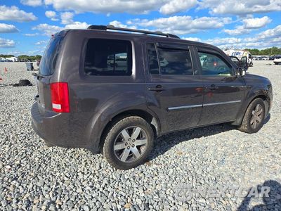 Trzecie zdjęcie samochodu z tyłu: 2012 HONDA PILOT TOURING VIN:5FNYF4H96CB055134 - miniatura