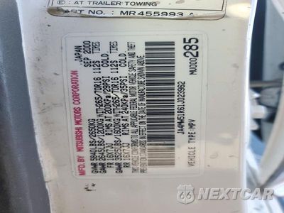 Zdjęcie 12 z 12 samochodu: 2001 MITSUBISHI MONTERO LIMITED VIN:JA4MW51R61J023962 - miniatura