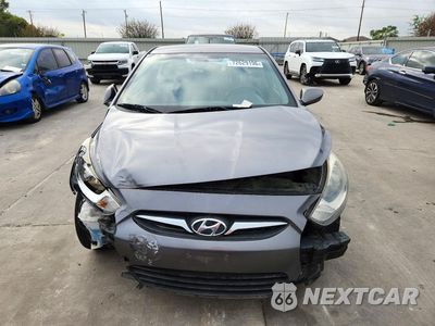 Piąte zdjęcie samochodu w środku: 2014 HYUNDAI ACCENT GLS VIN:KMHCT4AE5EU711548 - miniatura