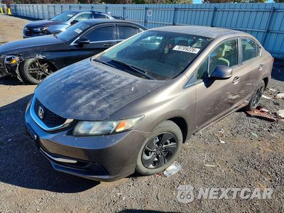 2013 HONDA CIVIC LX 2HGFB2F5XDH590438 - główne zdjęcie licytacji z USA - miniatura