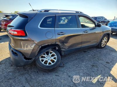 Trzecie zdjęcie samochodu z tyłu: 2014 JEEP CHEROKEE LATITUDE VIN:1C4PJLCB2EW155132 - miniatura