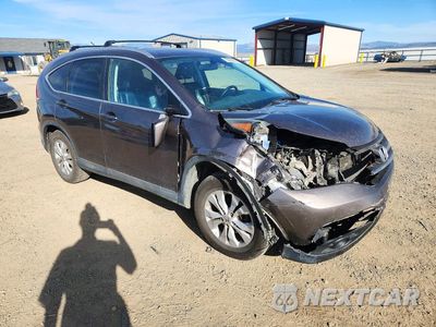 Czwarte zdjęcie samochodu z boku: 2014 HONDA CR-V EXL VIN:2HKRM4H70EH624119 - miniatura