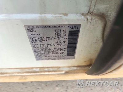 Zdjęcie 12 z 12 samochodu: 2023 NISSAN FRONTIER S VIN:1N6ED1EK1PN663453 - miniatura
