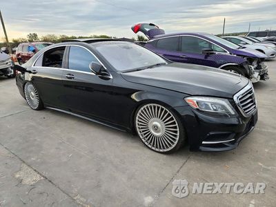 Czwarte zdjęcie samochodu z boku: 2016 MERCEDES-BENZ S 550 4MATIC VIN:WDDUG8FBXGA216131 - miniatura