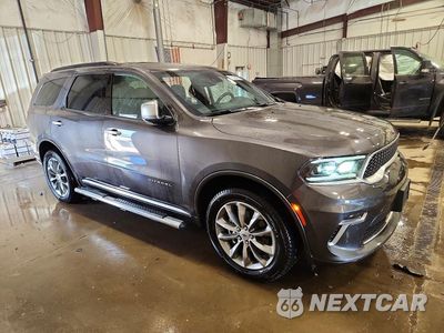 Czwarte zdjęcie samochodu z boku: 2021 DODGE DURANGO CITADEL VIN:1C4SDJET5MC752724 - miniatura
