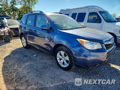 Czwarte zdjęcie samochodu z boku: 2014 SUBARU FORESTER 2.5I PREMIUM VIN:JF2SJAEC5EH454995 - miniatura