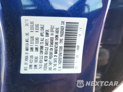 Zdjęcie 12 z 12 samochodu: 2015 HONDA ACCORD EX VIN:1HGCR2F75FA170099 - miniatura