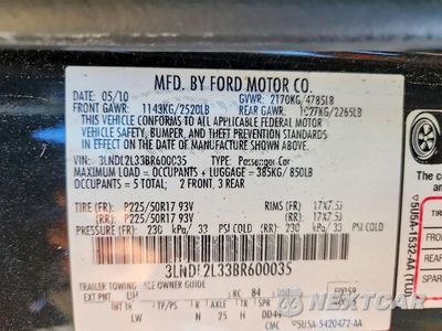 Zdjęcie 12 z 12 samochodu: 2011 LINCOLN MKZ HYBRID VIN:3LNDL2L33BR600035 - miniatura