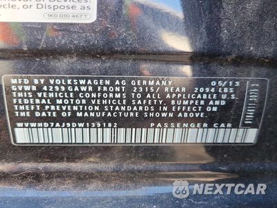 Zdjęcie 12 z 12 samochodu: 2013 VOLKSWAGEN GTI VIN:WVWHD7AJ9DW139182 - miniatura