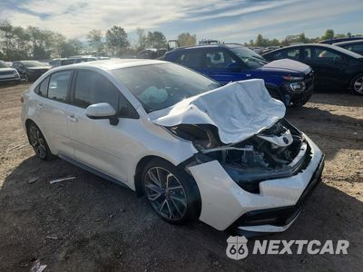 Czwarte zdjęcie samochodu z boku: 2021 TOYOTA COROLLA XSE VIN:5YFT4MCE7MP088346 - miniatura