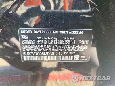 Zdjęcie 13 z 13 samochodu: 2021 BMW X4 XDRIVE30I VIN:5UX2V1C05M9G91217 - miniatura
