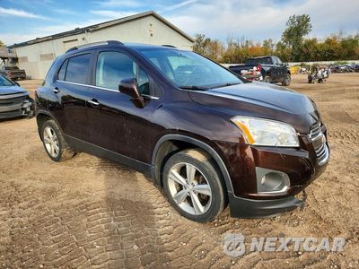 Czwarte zdjęcie samochodu z boku: 2015 CHEVROLET TRAX LTZ VIN:KL7CJTSB4FB070119 - miniatura