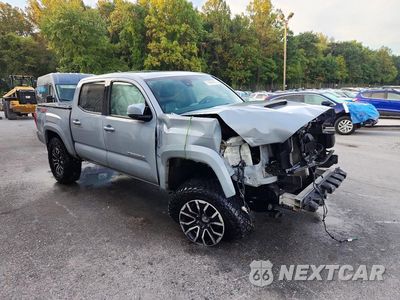 Czwarte zdjęcie samochodu z boku: 2019 TOYOTA TACOMA TRD SPORT VIN:3TMCZ5AN9KM224894 - miniatura