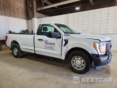 Czwarte zdjęcie samochodu z boku: 2022 FORD F 150 VIN:1FTMF1CP8NKD24694 - miniatura