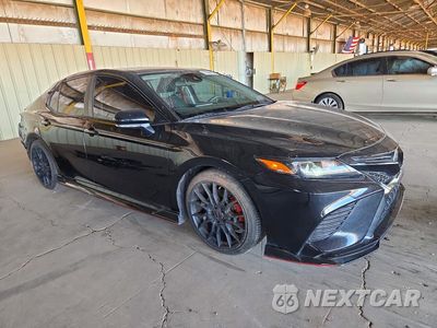 Czwarte zdjęcie samochodu z boku: 2023 TOYOTA CAMRY TRD VIN:4T1KZ1AK8PU073894 - miniatura